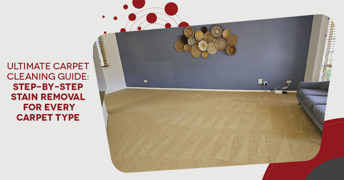 Ultimate Carpet Cleaning Guide: Step-by-Step Stain Removal for Every Carpet Type